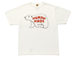 KAWS x Human Made #7 Tee White