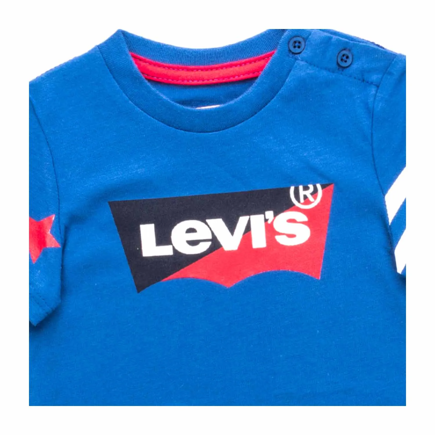 Levi's Baby Boy Blue Cotton T-Shirt