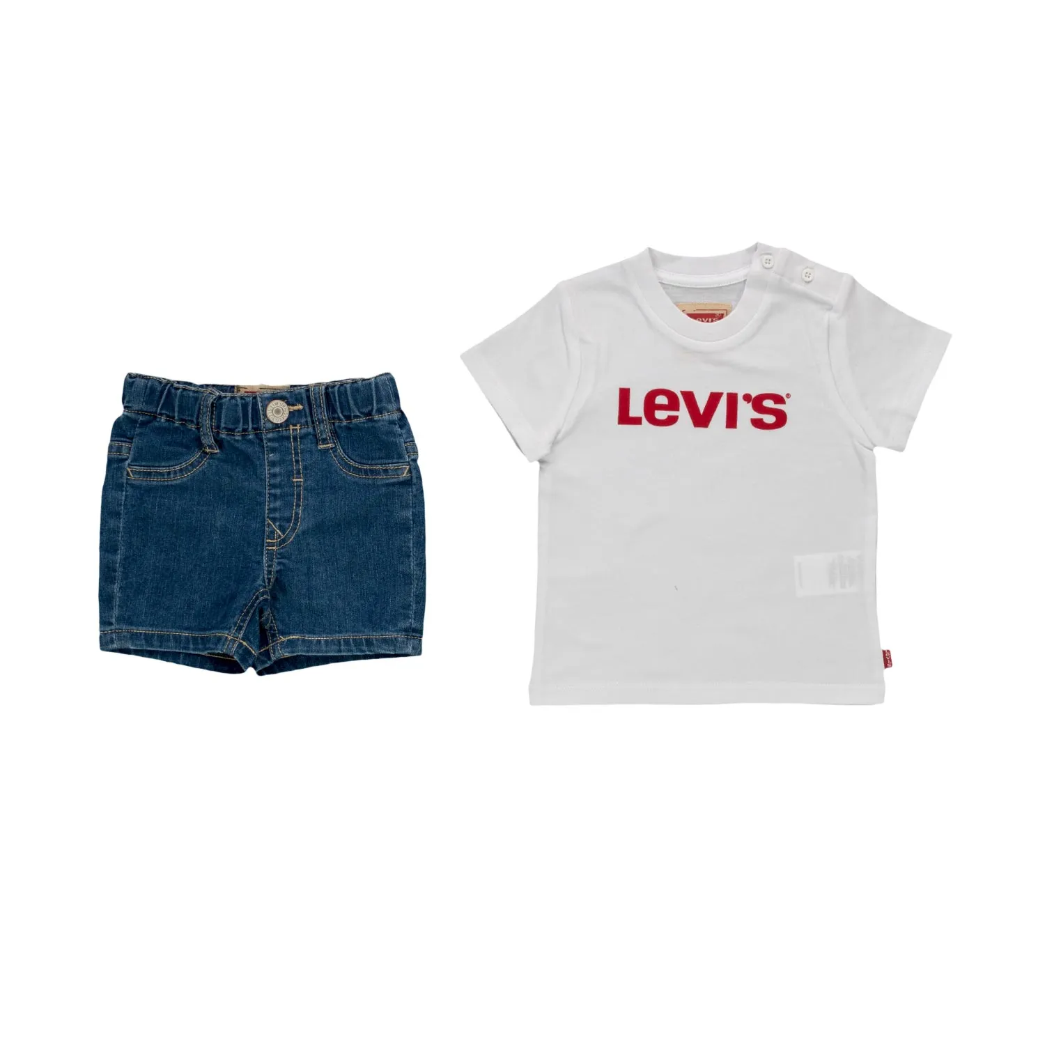 Levi's Baby Boy Jeans And T-Shirt Set