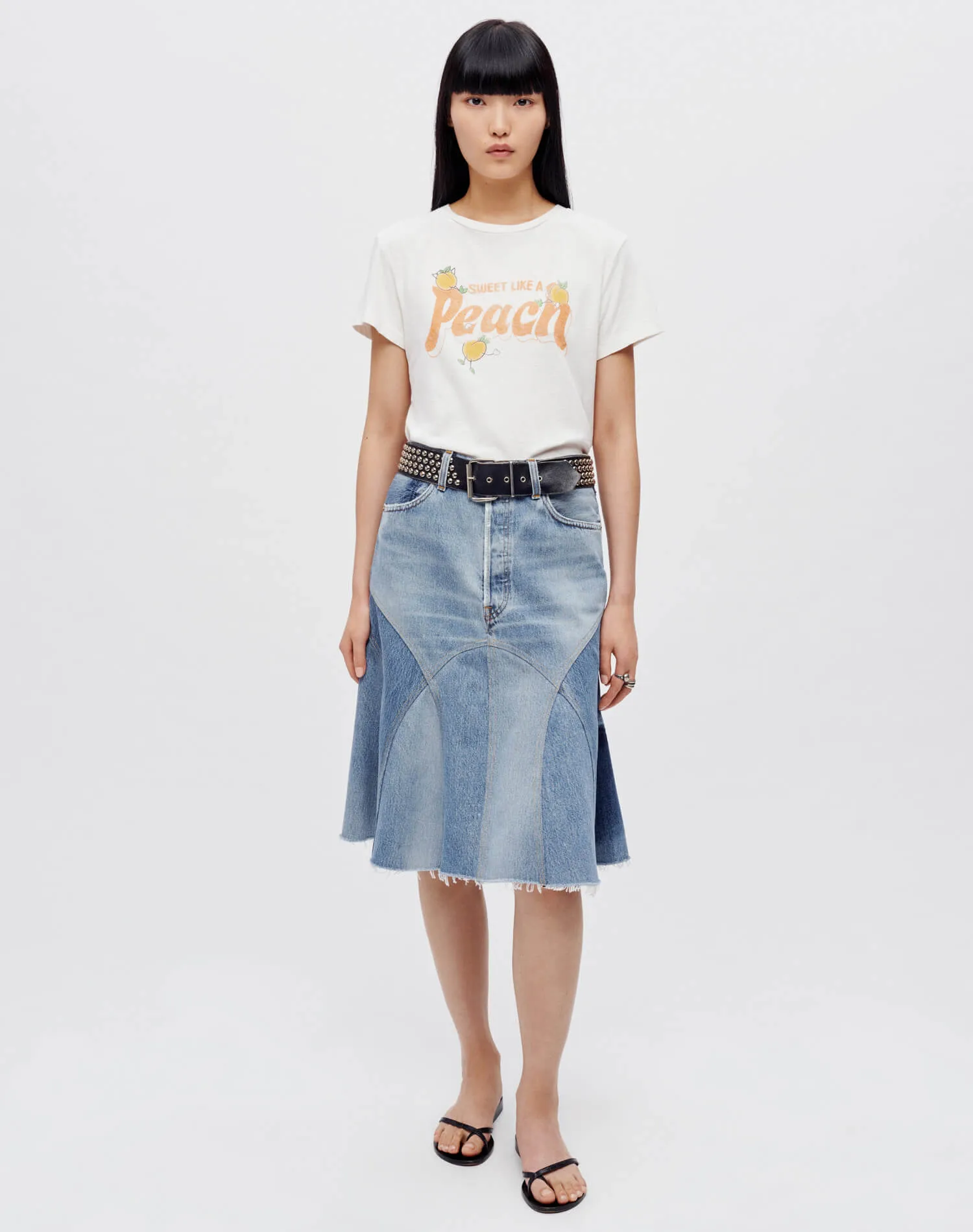 Levi's Engineered Seamed Skirt