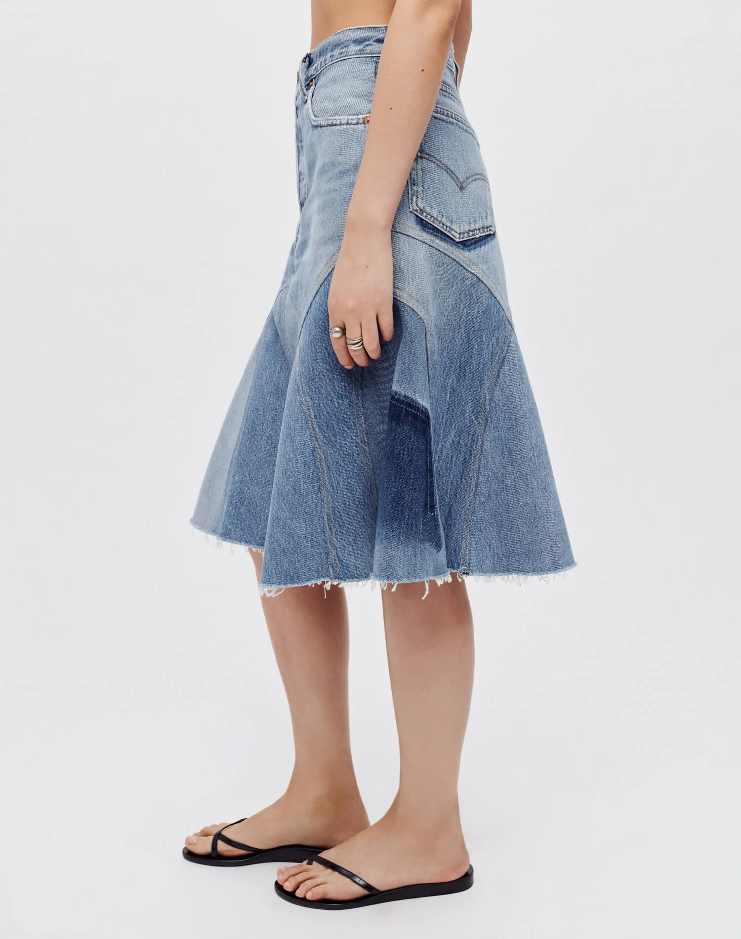 Levi's Engineered Seamed Skirt