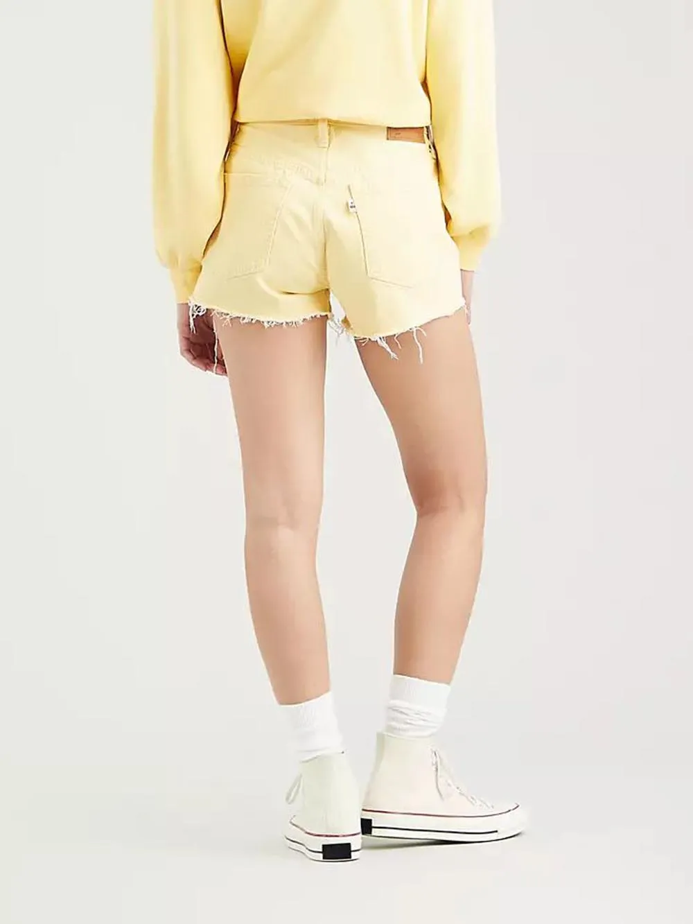 Levi's Short Donna 501 Original Short 56327 Giallo