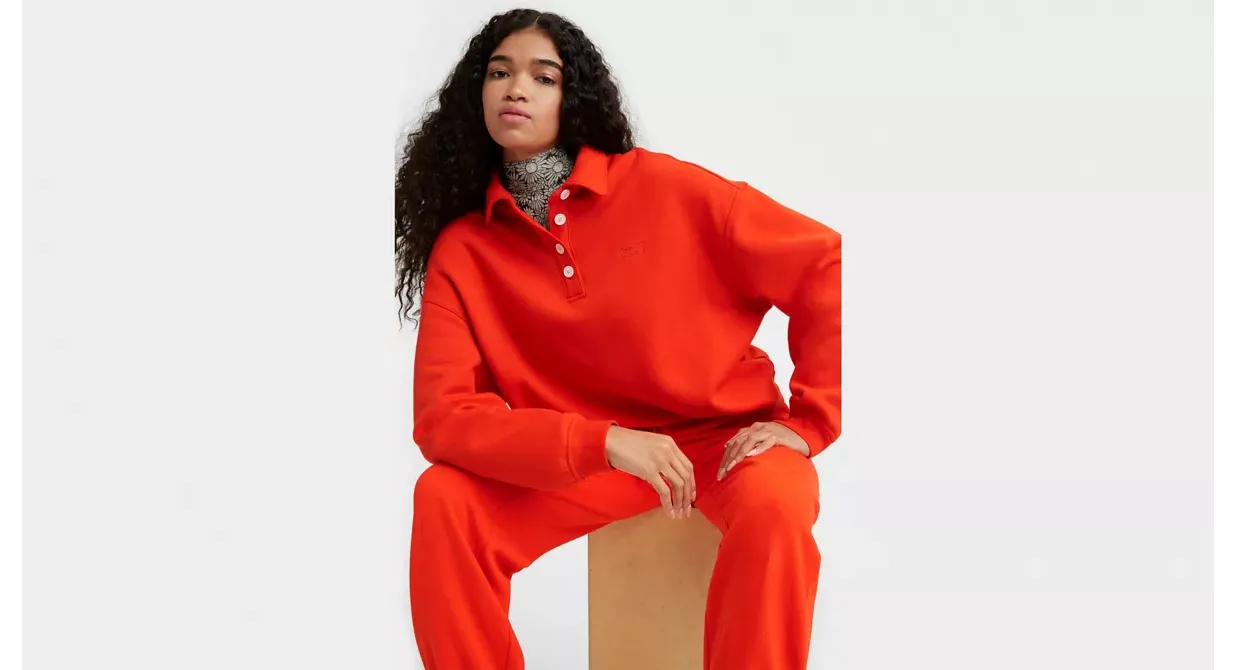 LEVI's - Stevie Sweatshirt Enamel Orange