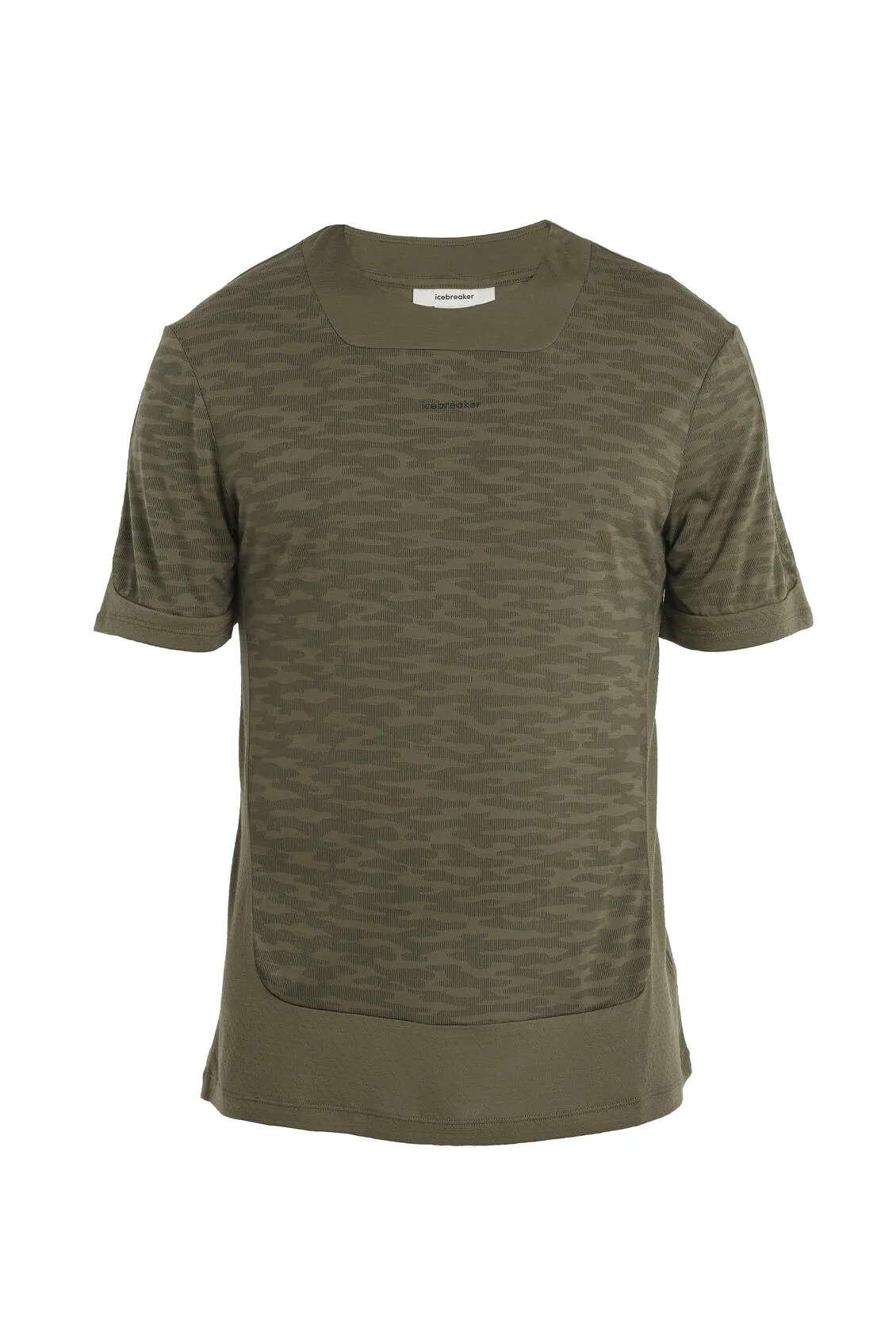 Mens 125 ZoneKnit™ Merino Short Sleeve Tee IB Topo