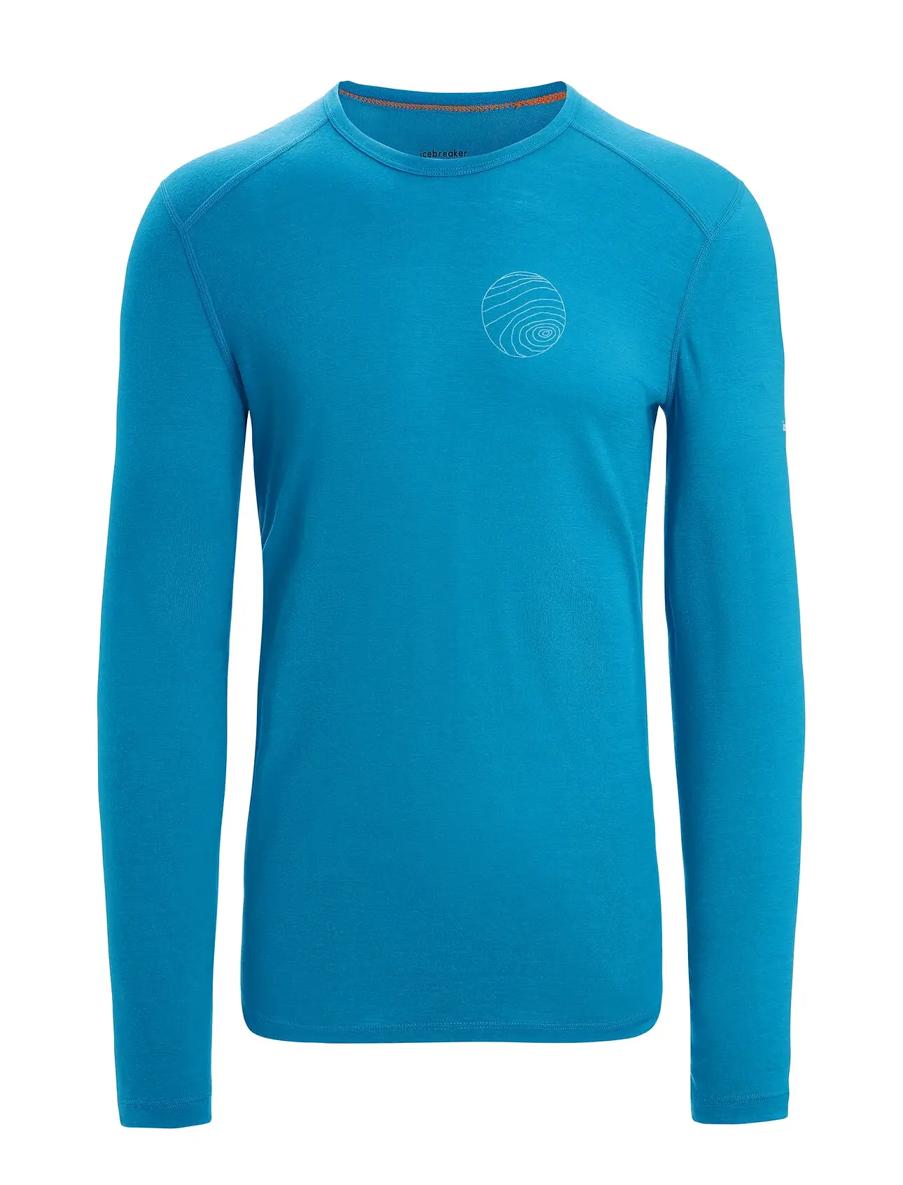 Men's Merino 200 Oasis LS Crew Neck Alps 3D