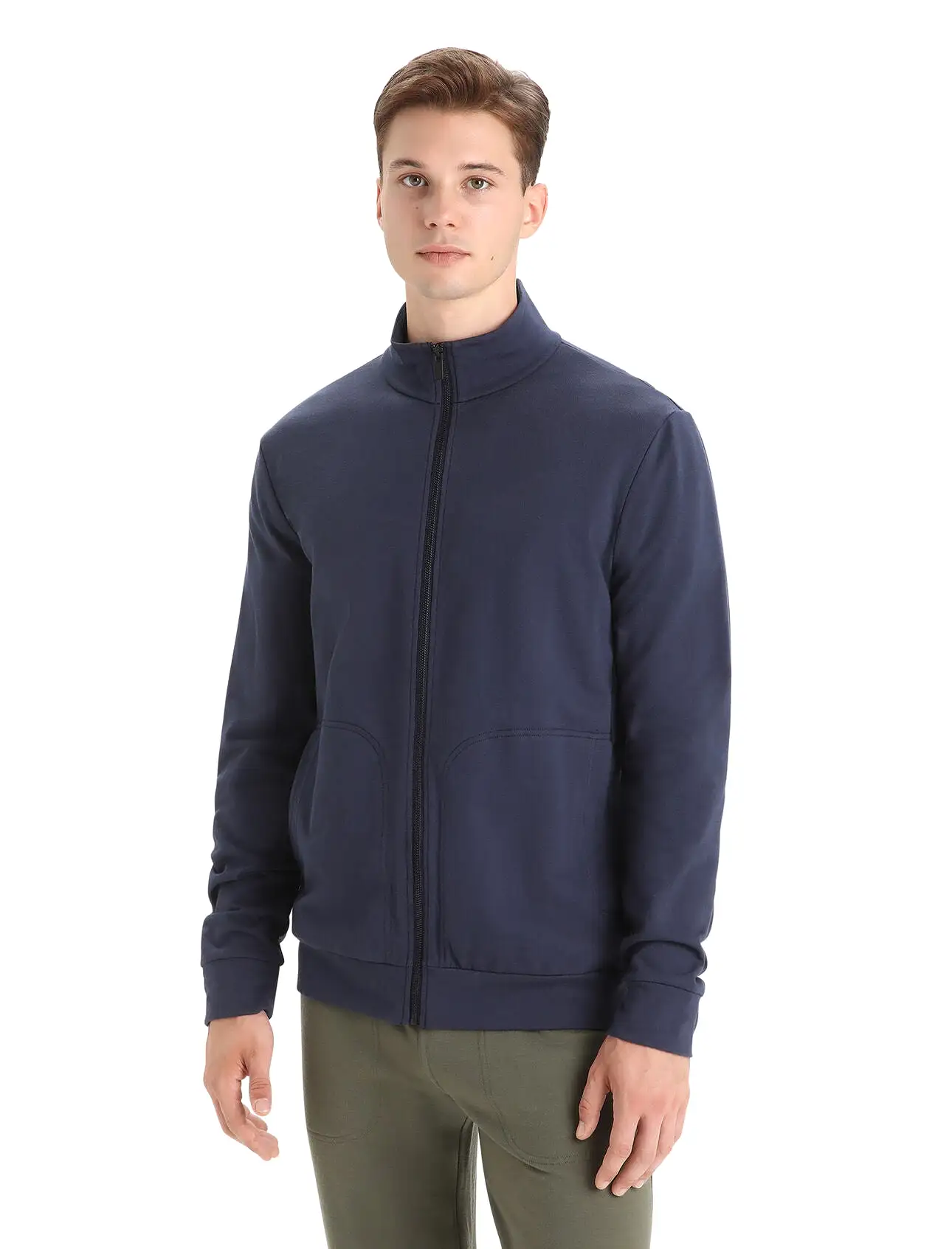 Men's Merino Central Classic Long Sleeve Zip