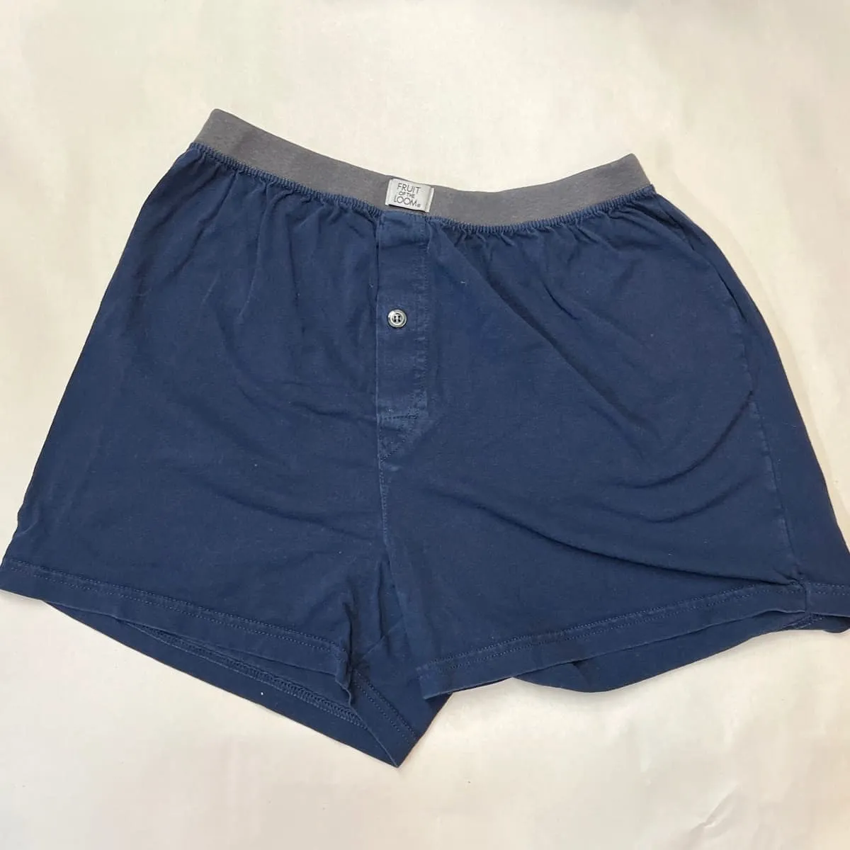 Men's  •Fruit of the Loom• Men's Cotton Knit Boxer Shorts