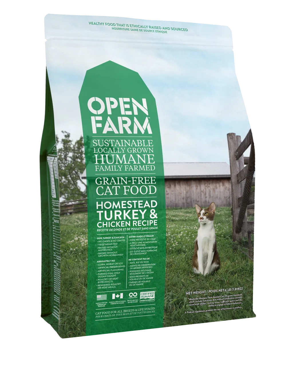 Open Farm Cat Dry 4 lb