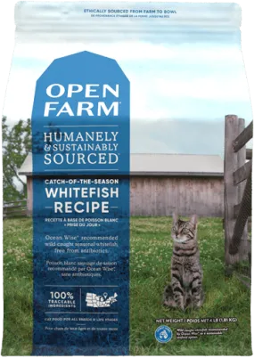 Open Farm Cat Recipe: Whitefish Recipe