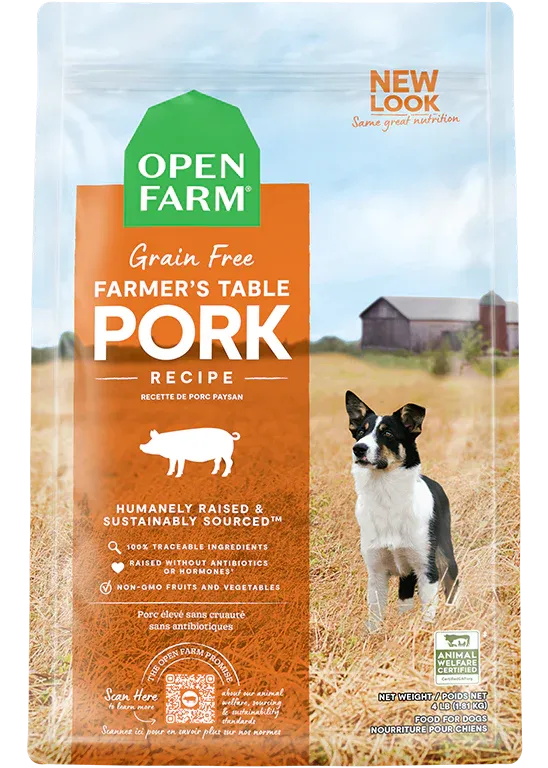 Open Farm Farmer's Table Pork Grain-Free Dry Dog Food