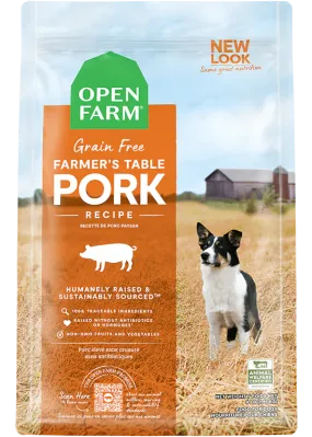 Open Farm Farmer's Table Pork Grain-Free Dry Dog Food