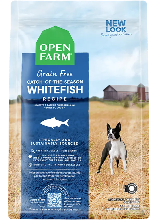 Open Farm Grain Free Dry Dog Food WHITEFISH