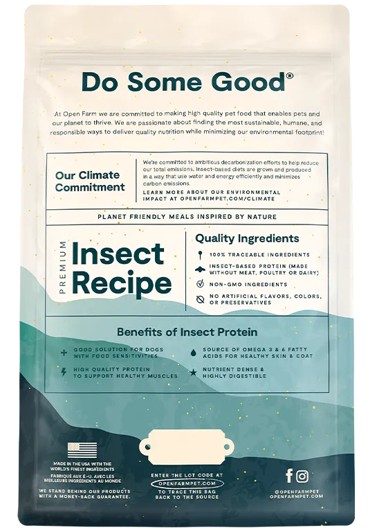 Open Farm Kind Earth - Premium Insect Recipe