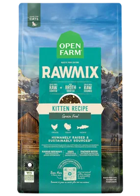 Open Farm Kitten Grain-Free Rawmix Recipe - 2.25LB