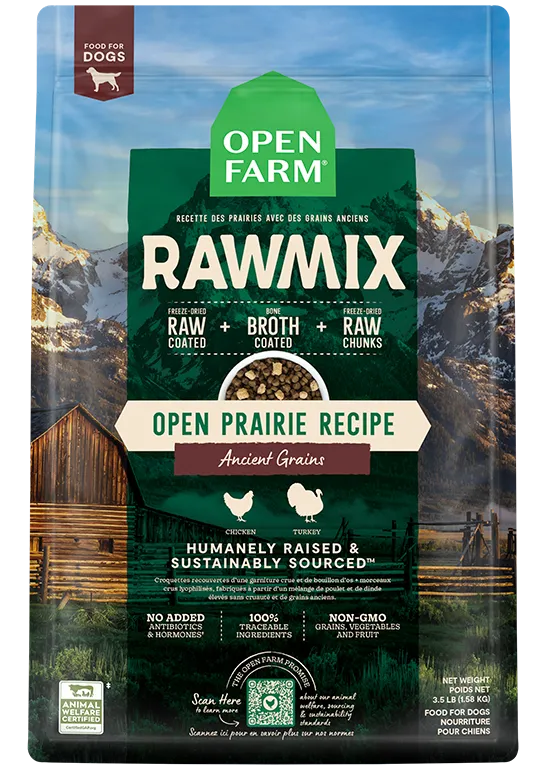 Open Farm Open Prairie Ancient Grains RawMix