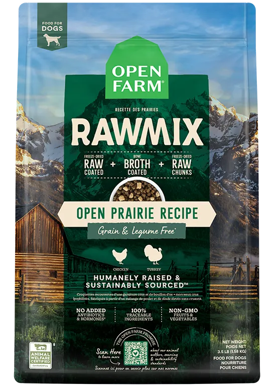 Open Farm Open Prairie Grain-Free RawMix