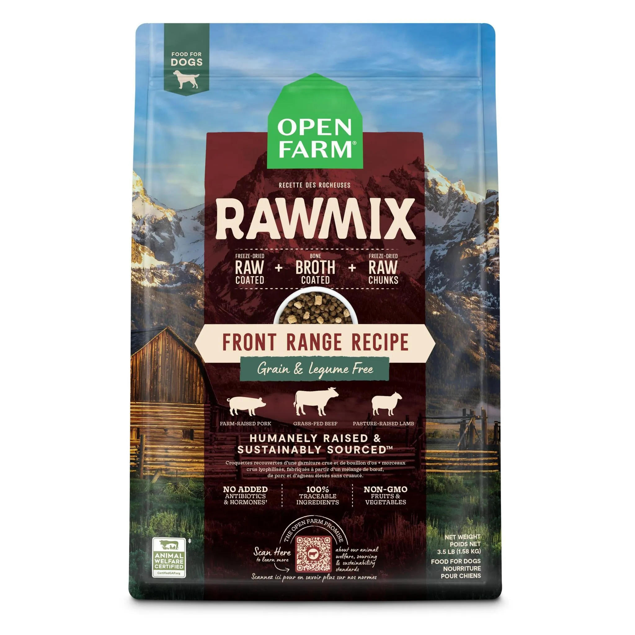 Open Farm RawMix Grain & Legume Free