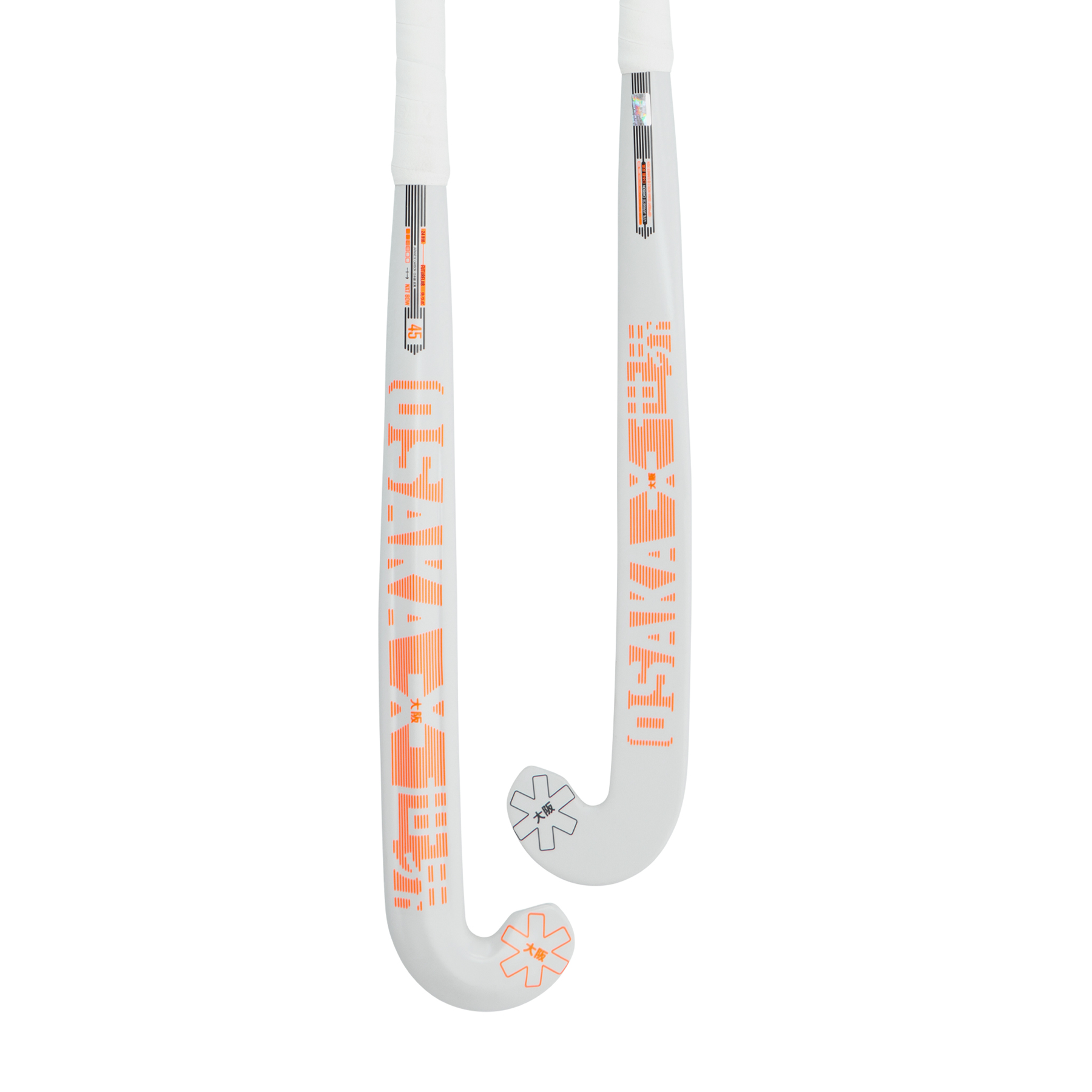 Osaka FuTURELAB 45 Nxt Bow Hockey Stick 2024 - White/Orange