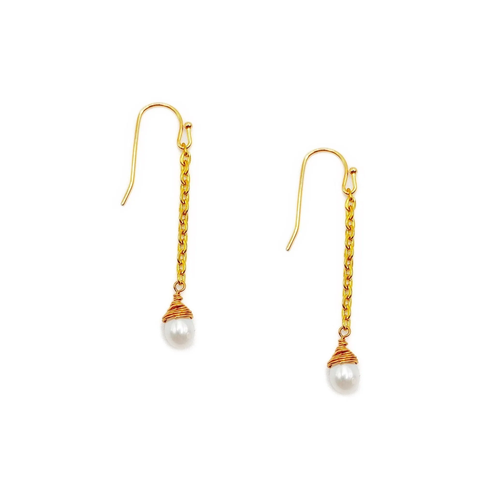 Pearl Accent Earrings