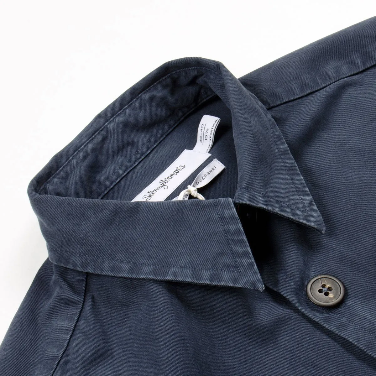 Schnayderman's - Overdyed Overshirt One - Dark Blue