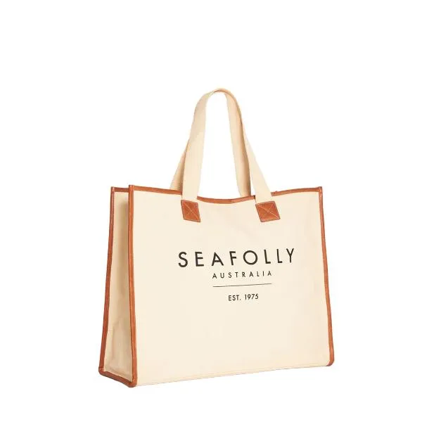 SEAFOLLY - Canvas Tote Bag