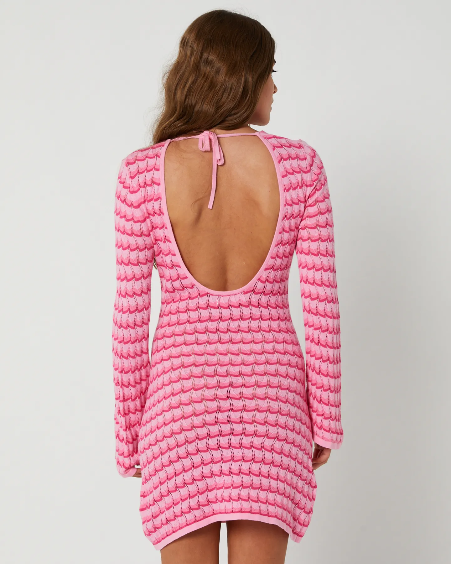 Seafolly Carnaby Knit Cover Up - Fuchsia Rose | SurfStitch