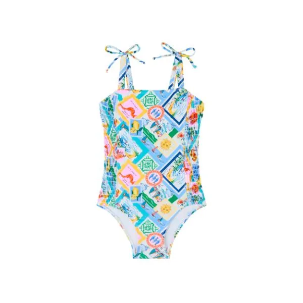 SEAFOLLY - Kid's Isle Of Capri Shirred One Piece