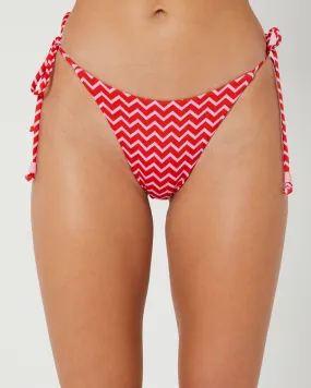 Seafolly Sienna Tie Side Pant - Chilli Red | SurfStitch