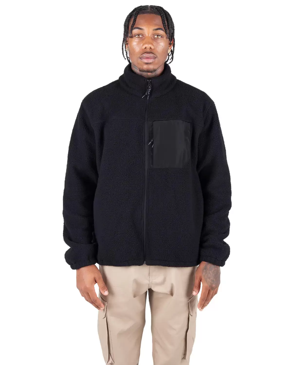 Shaka Wear SHSJ Men's Sherpa Jacket SKU: SHSJ