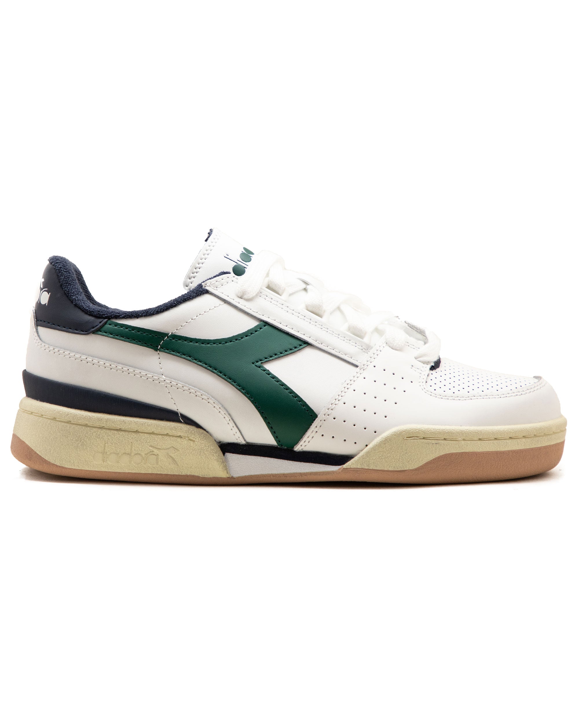 Sneakers Diadora Davis Leather Bianca