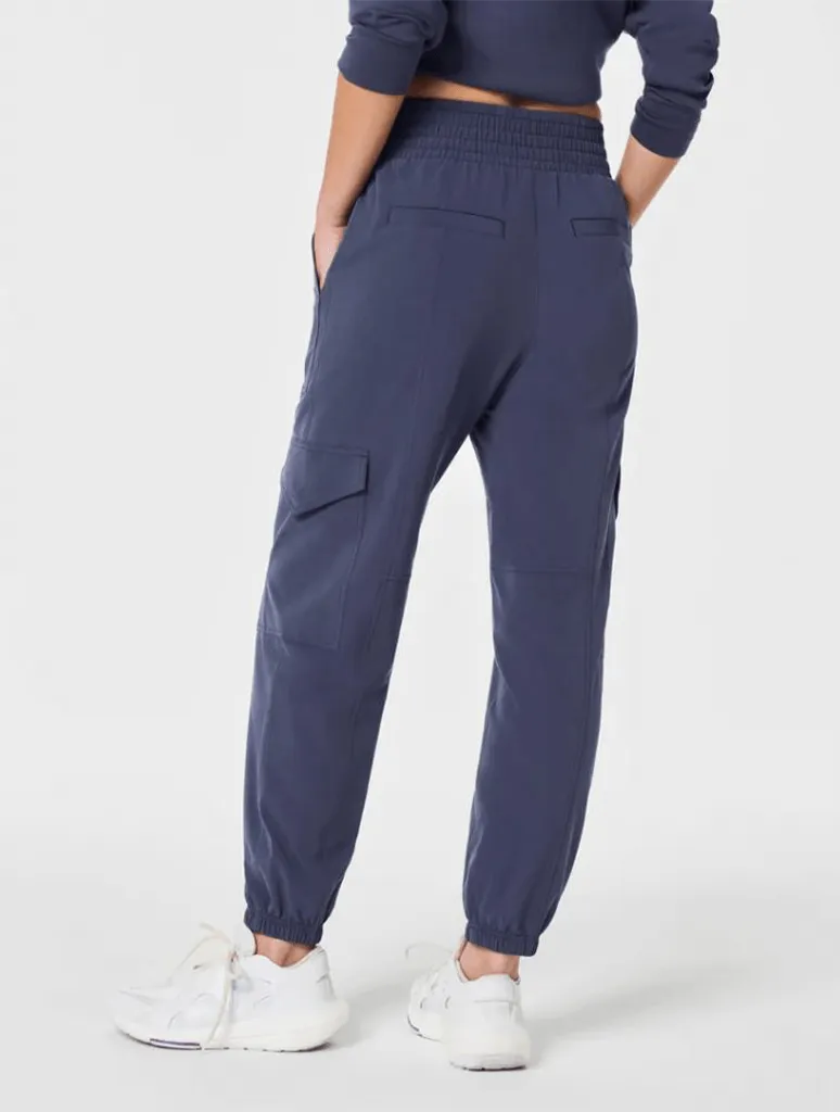 Spanx Casual Fridays Cargo Jogger in Dark Storm