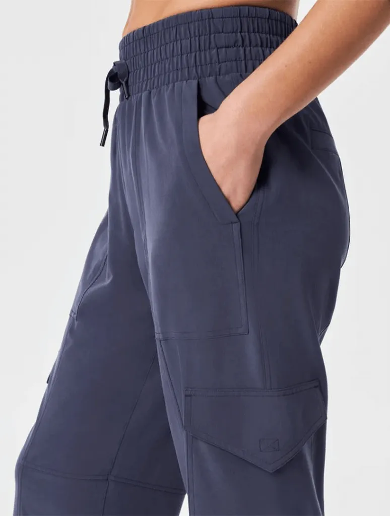 Spanx Casual Fridays Cargo Jogger in Dark Storm