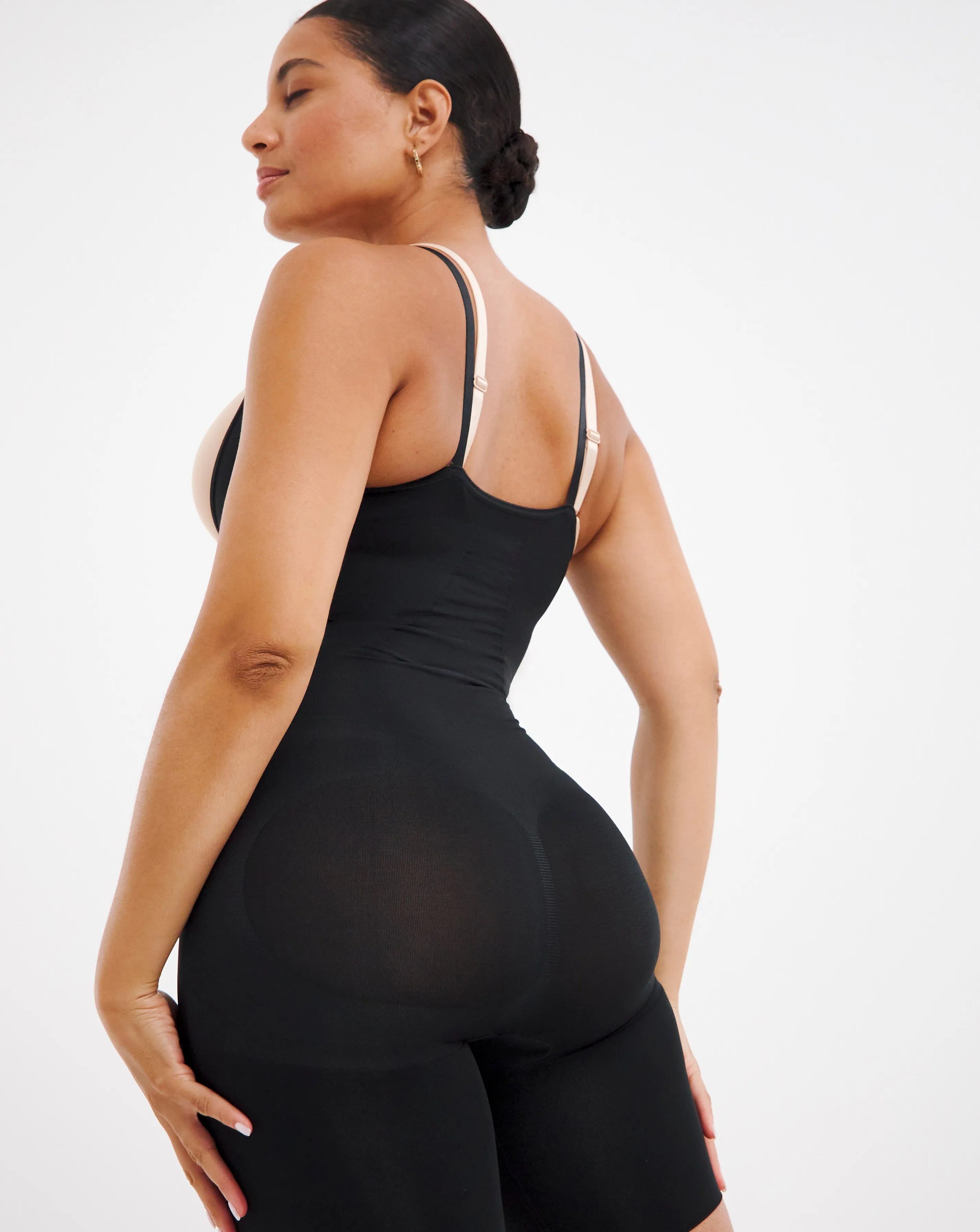 Spanx Everyday Seamless Medium Control Open Bust Bodysuit | Simply Be