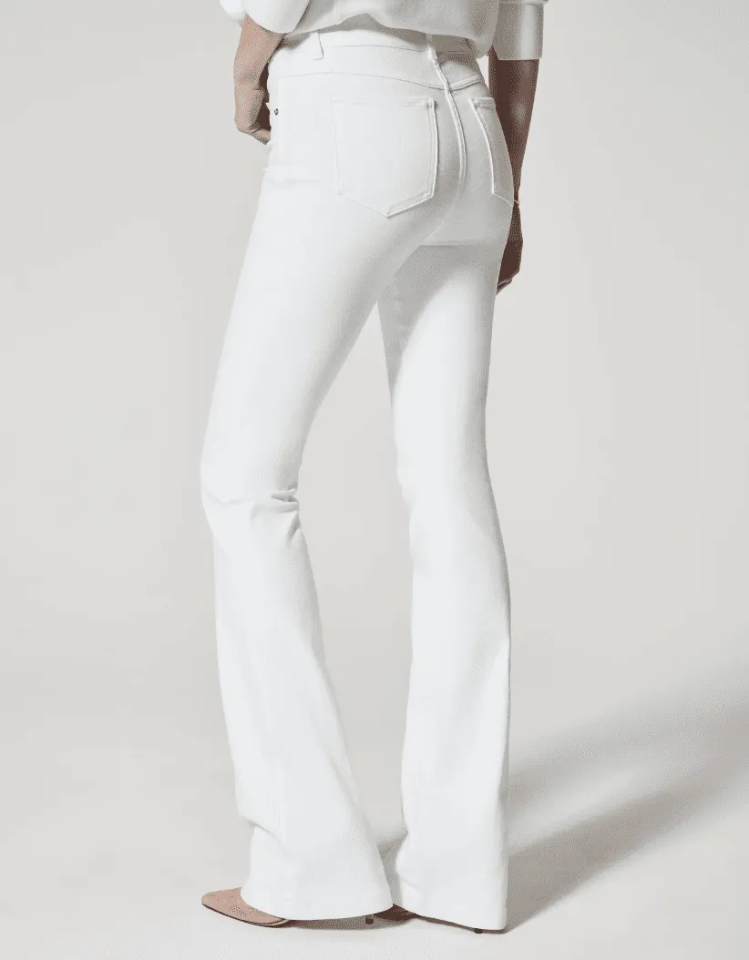 SPANX Flare White Jeans