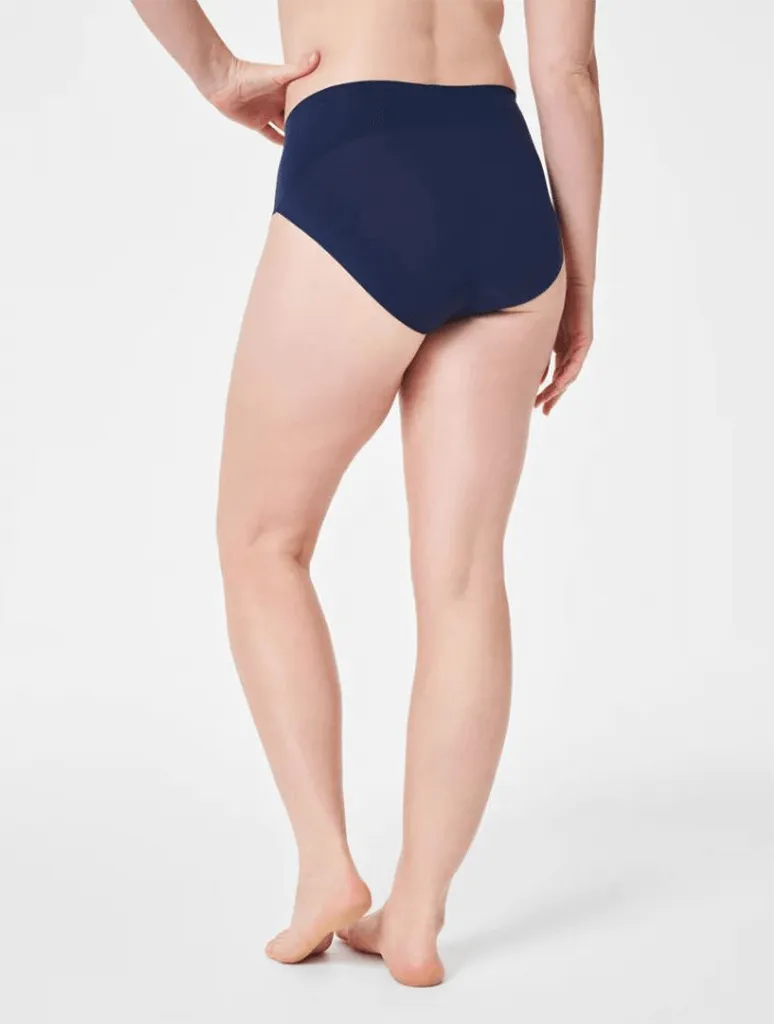 Spanx Undie-Tectable Brief in Dark Sapphire