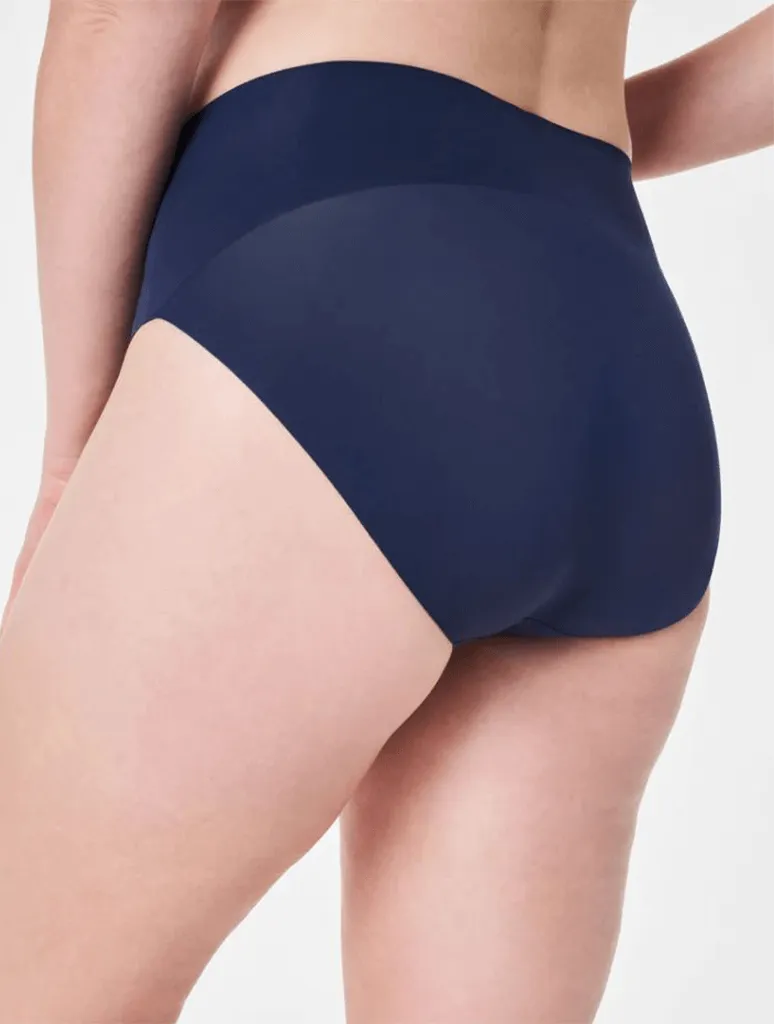 Spanx Undie-Tectable Brief in Dark Sapphire