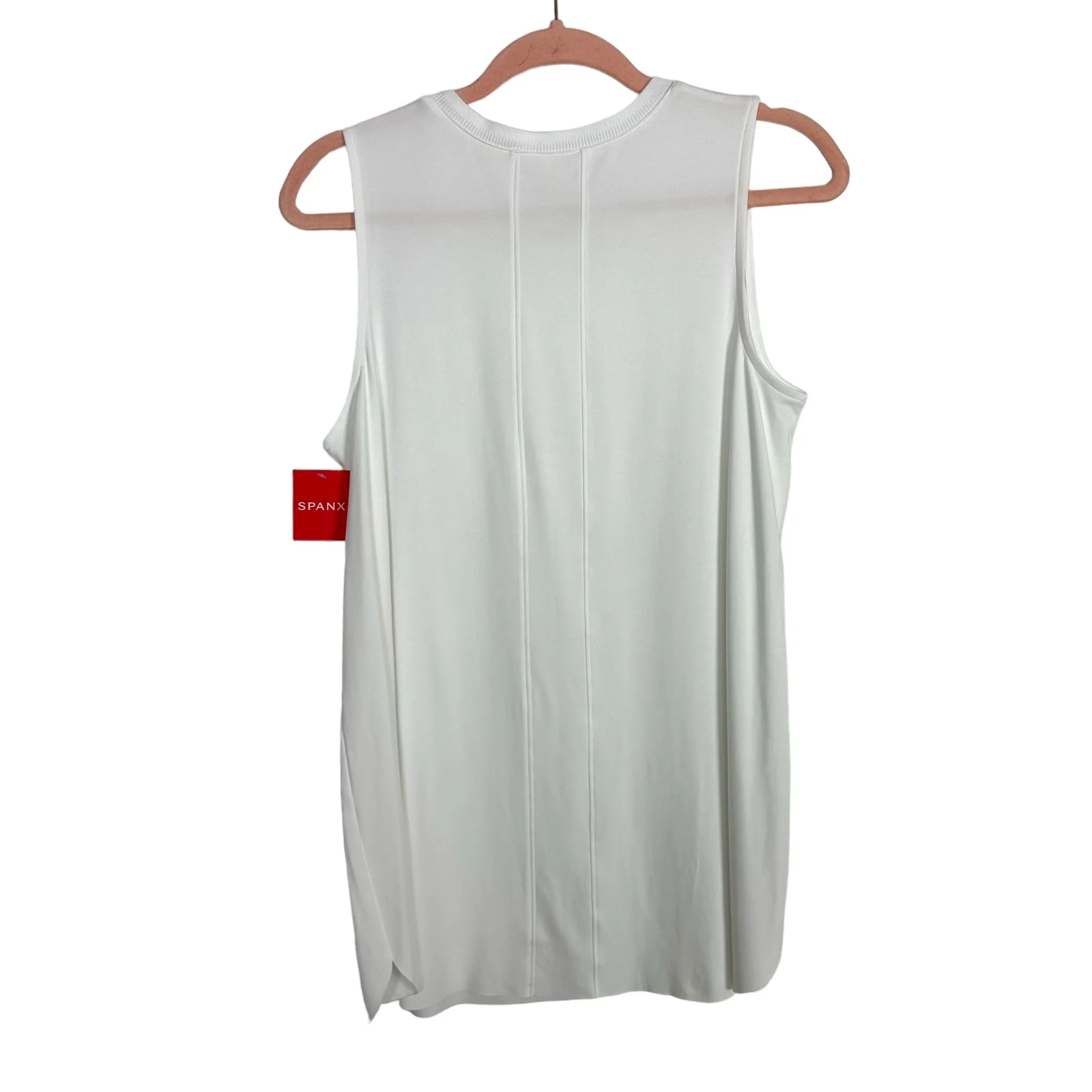 SPANX White P.L.T Muscle Tank NWT- Size M