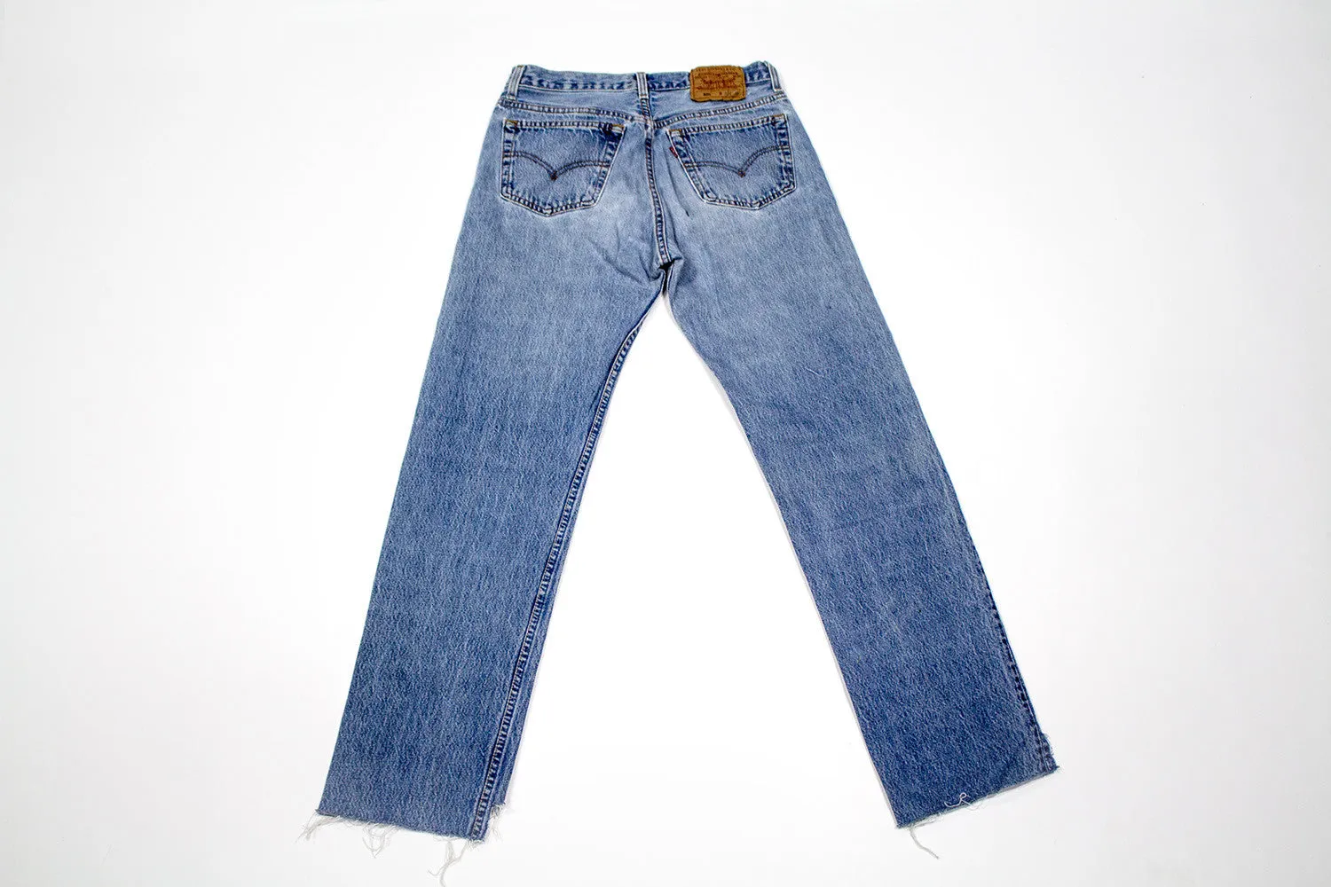 Vintage Women’s Denim Levis with Embroidery - Paisley Drop Vintage Levi's