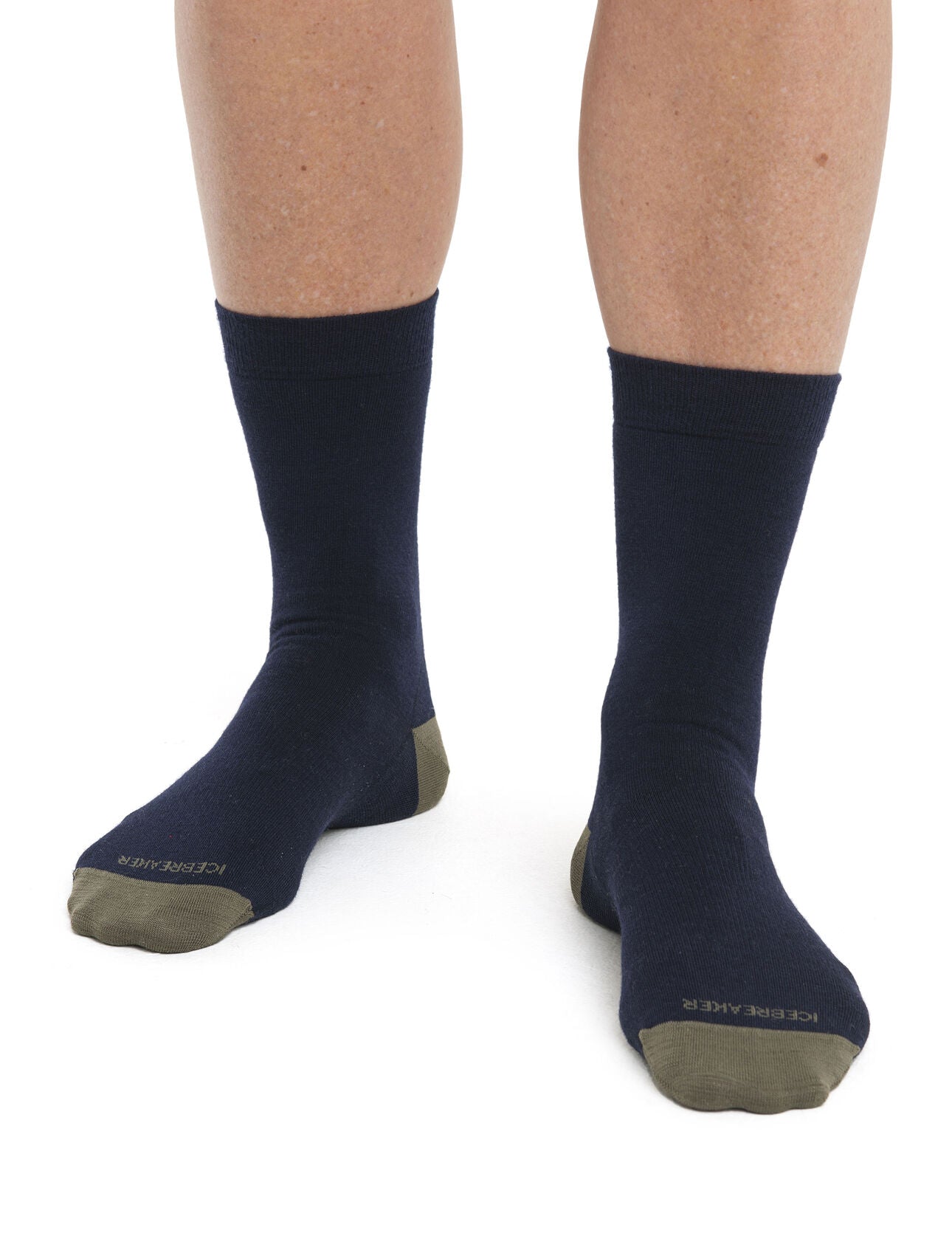 Womens Merino Lifestyle Fine Gauge Crew Socks